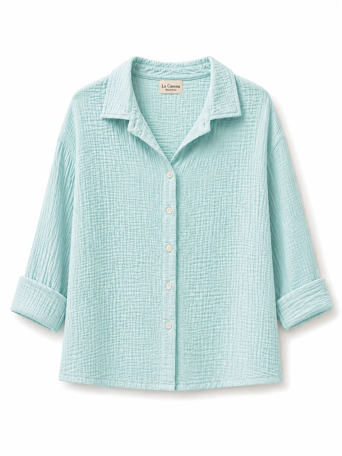 Camisa Muselina Aqua