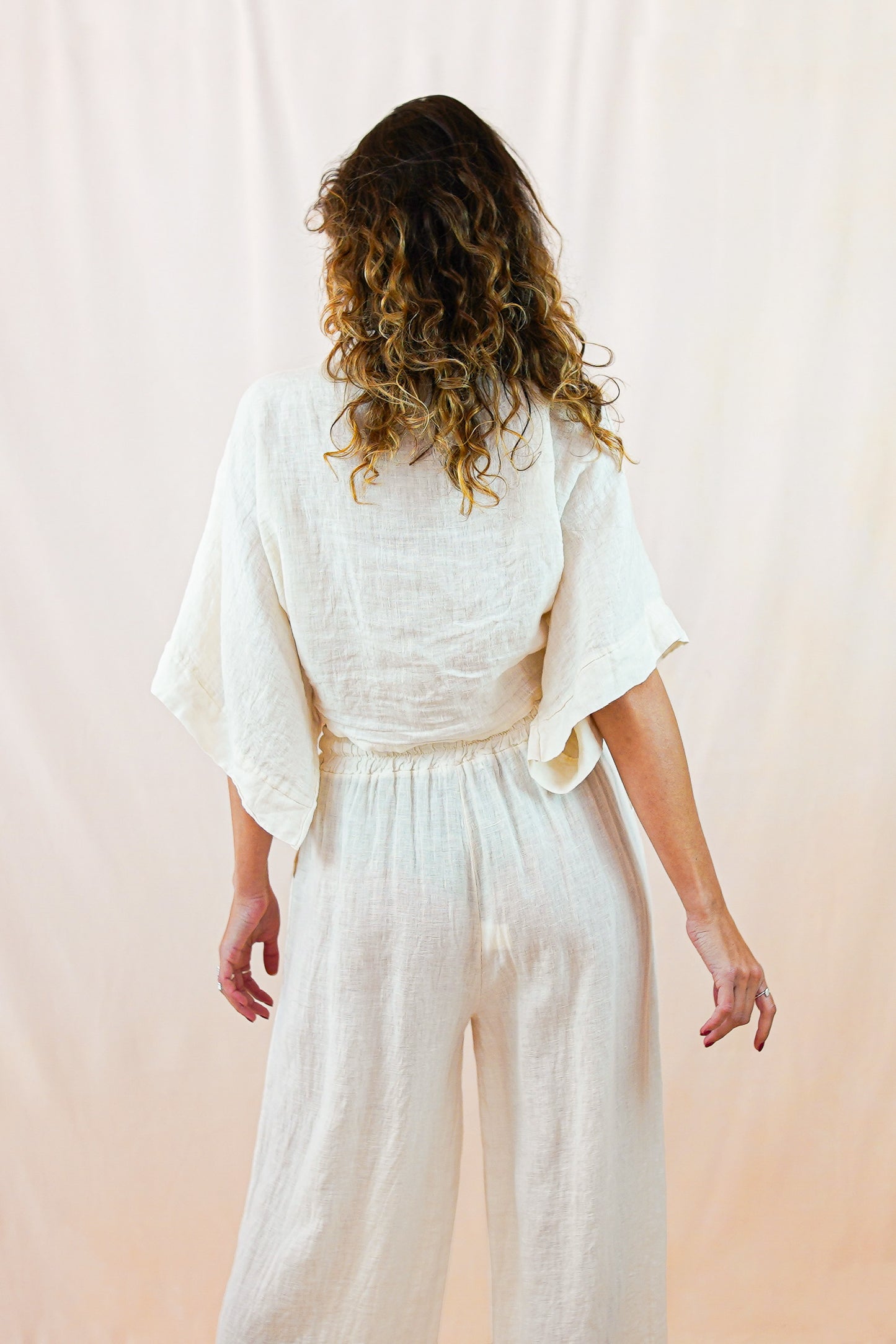 Camisa Capri Vainilla