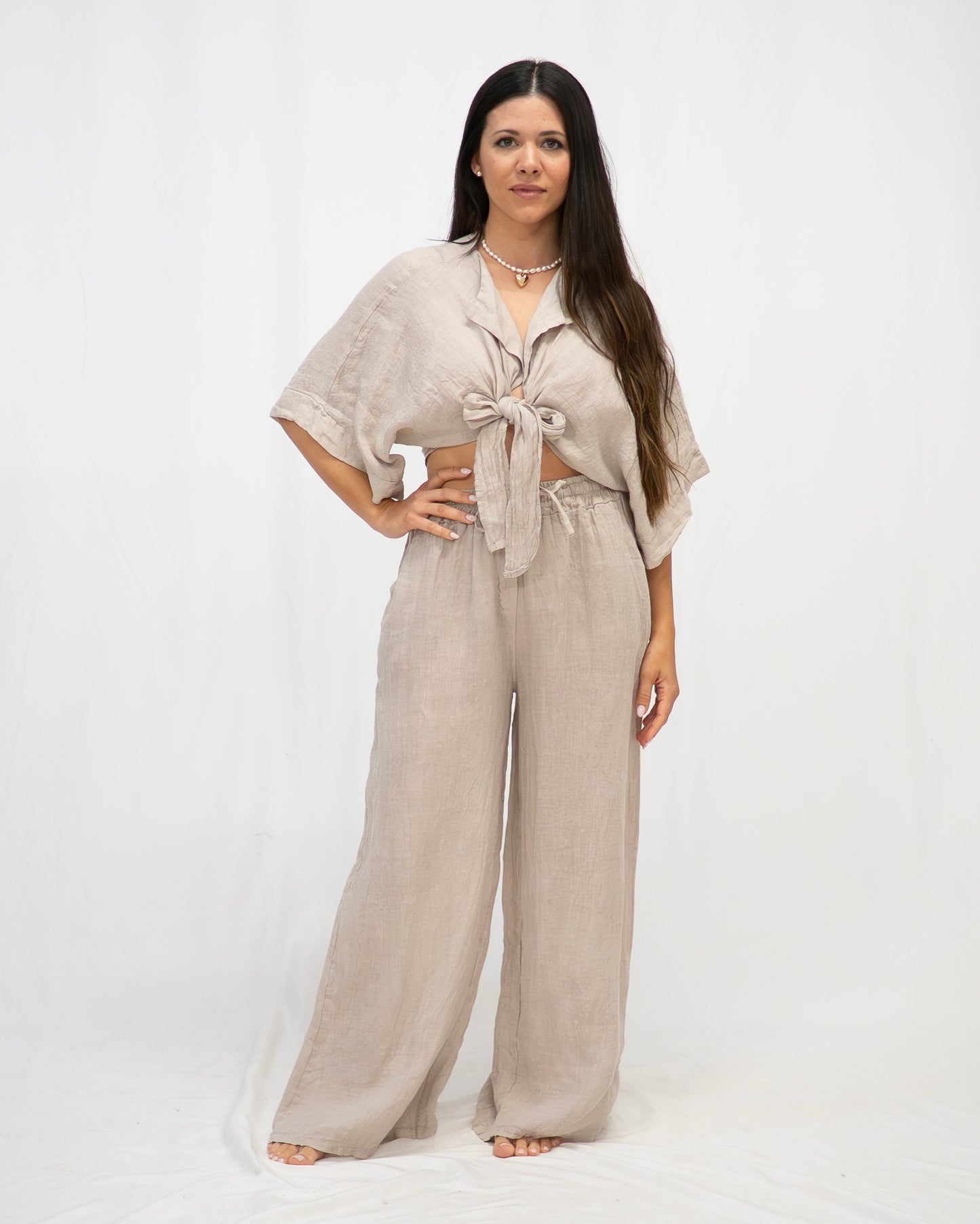 Camisa Capri Natural