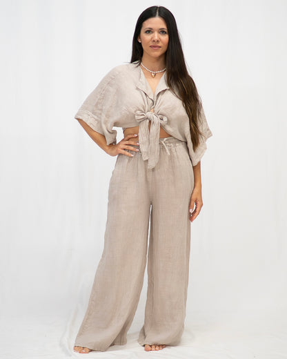 Pantalón Capri Natural