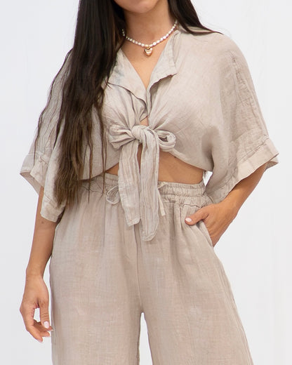 Camisa Capri Natural