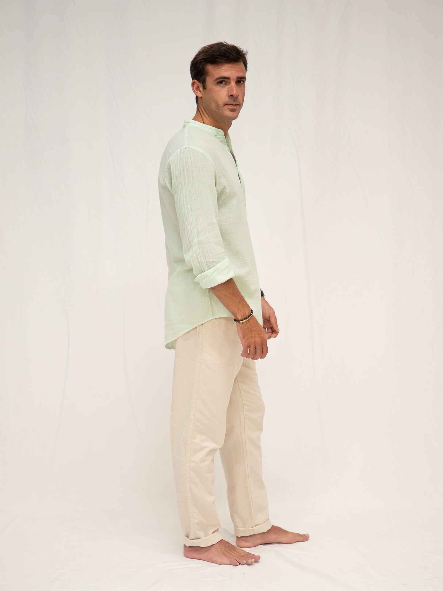 Camisa Capri Agua
