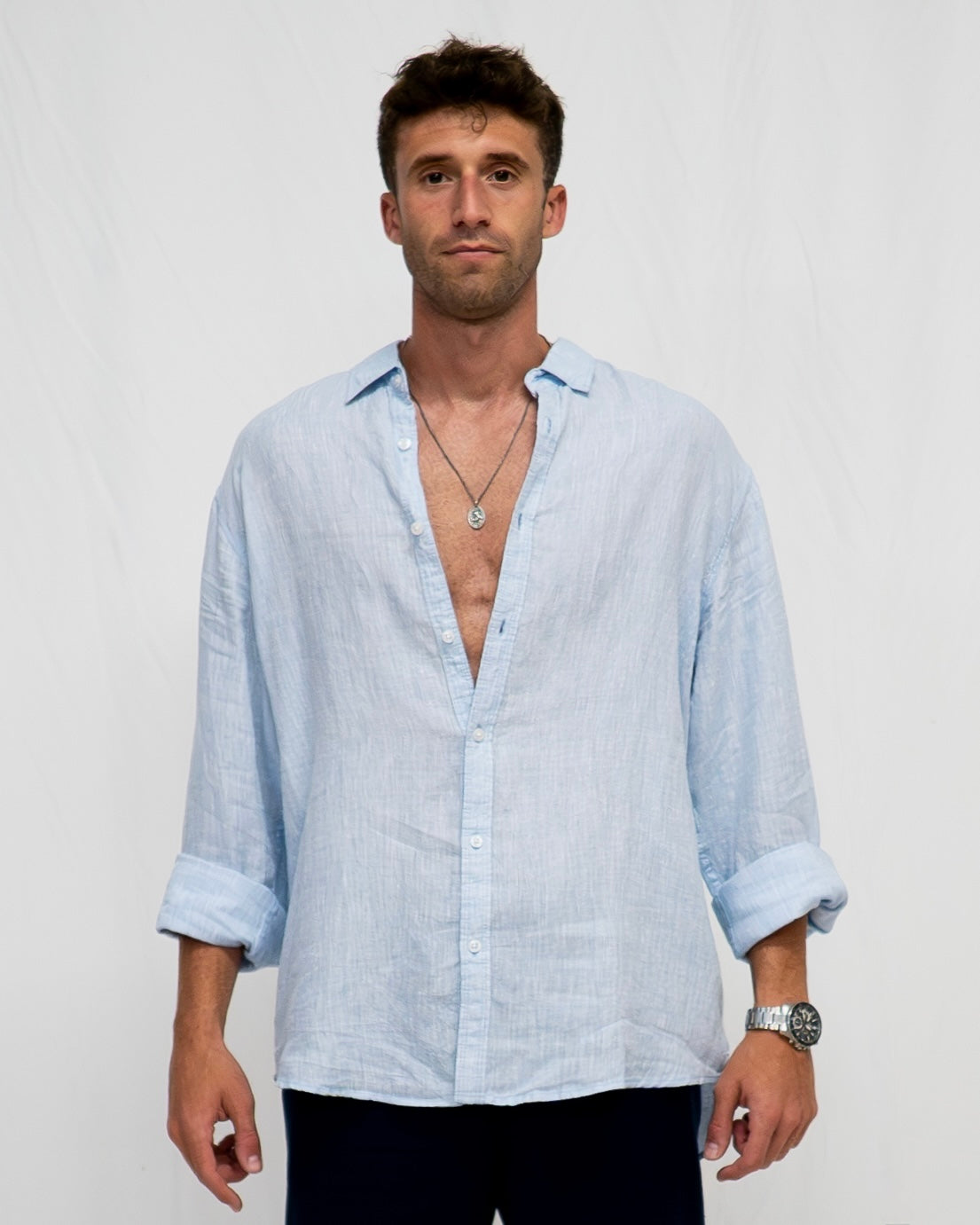 Luxury Light Blue Shirt