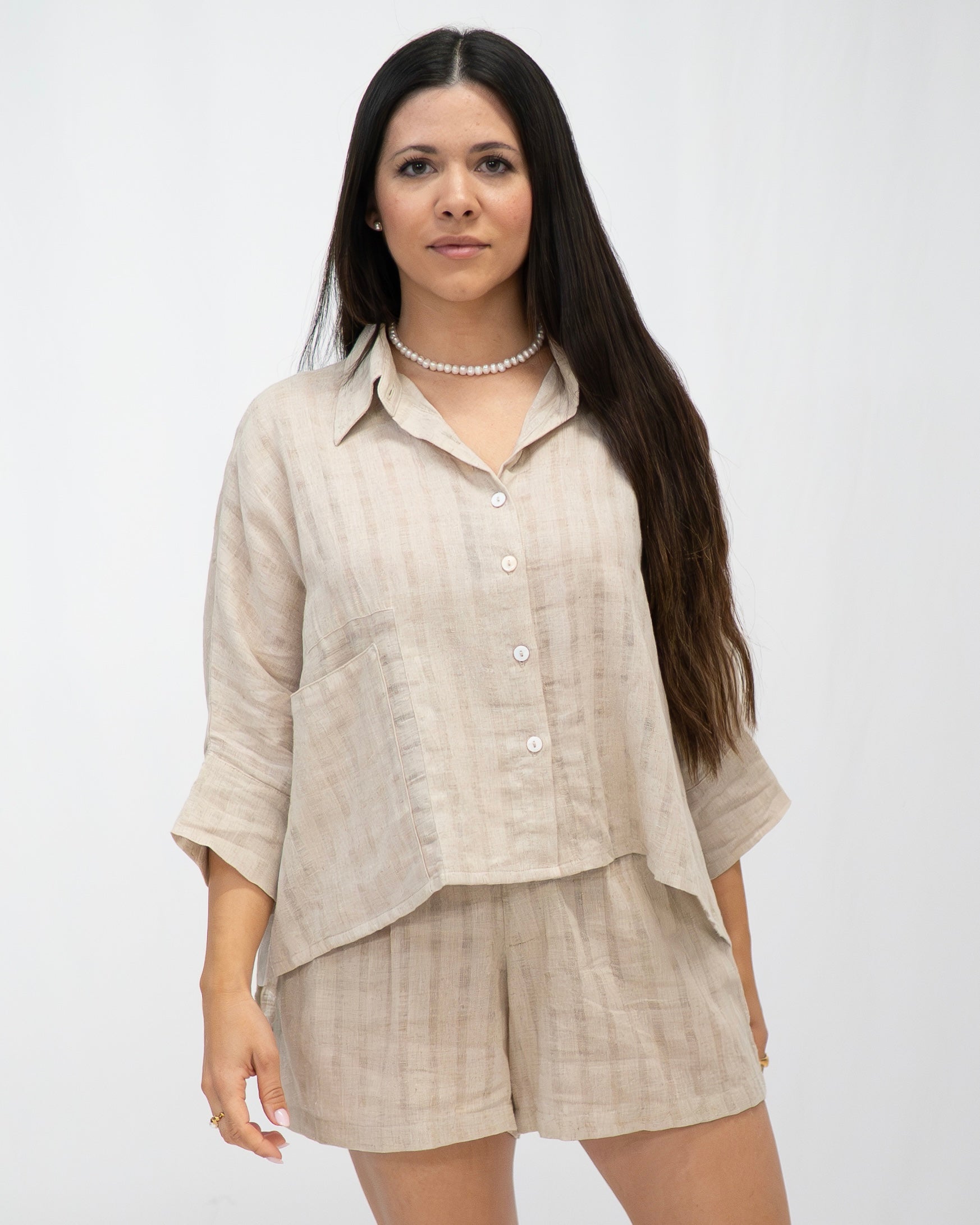 Natural Palm Tree Shirt