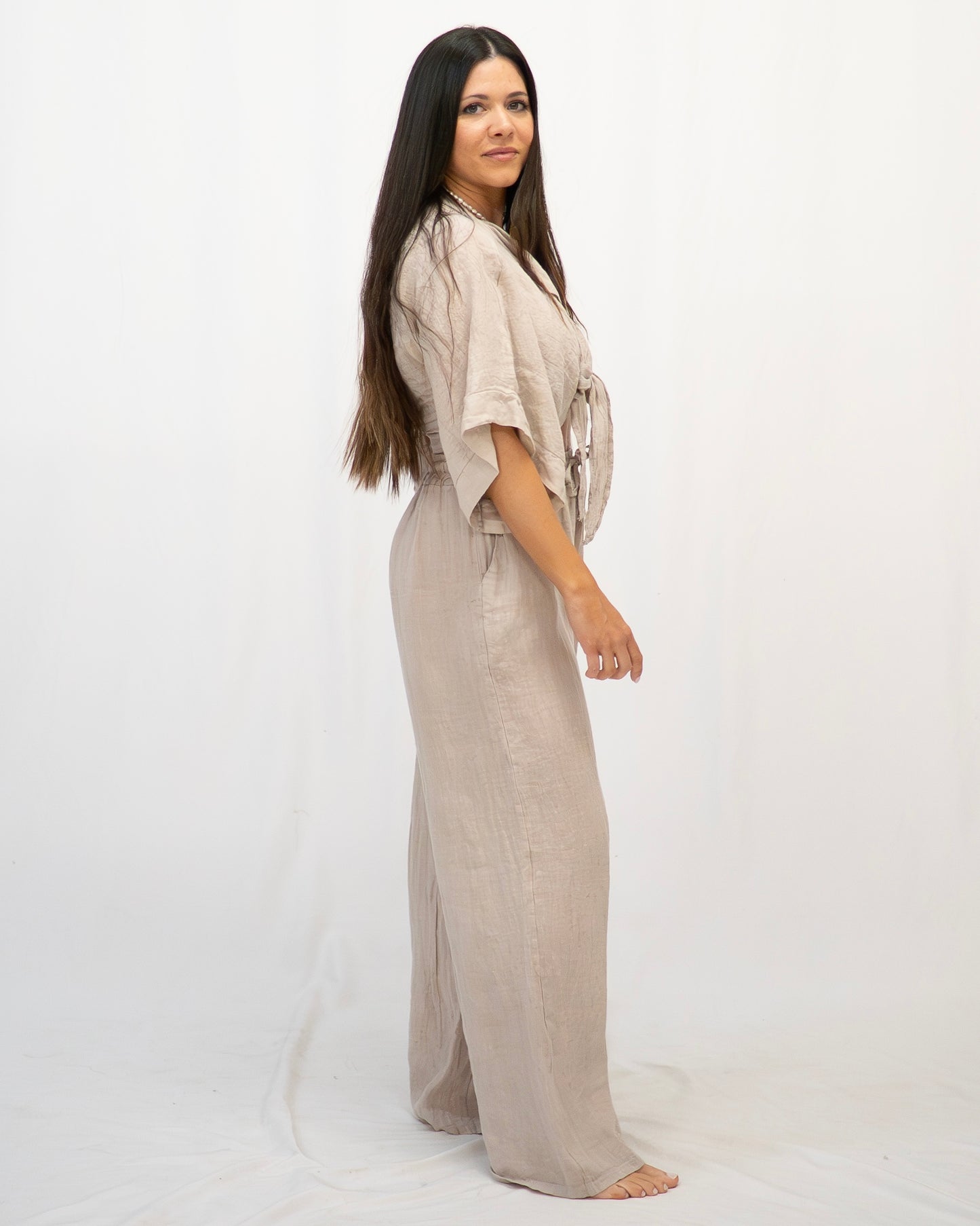 Pantalón Capri Natural