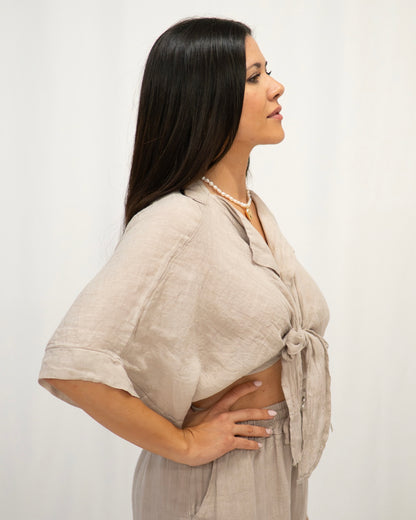 Camisa Capri Natural