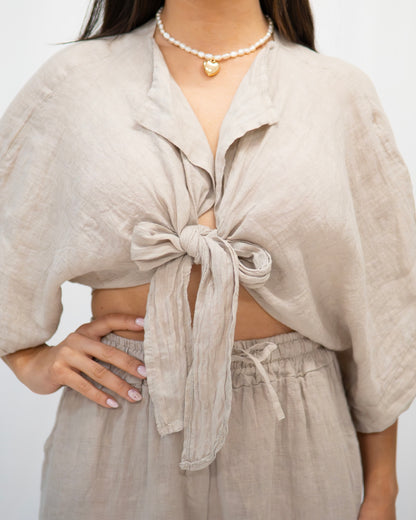 Camisa Capri Natural