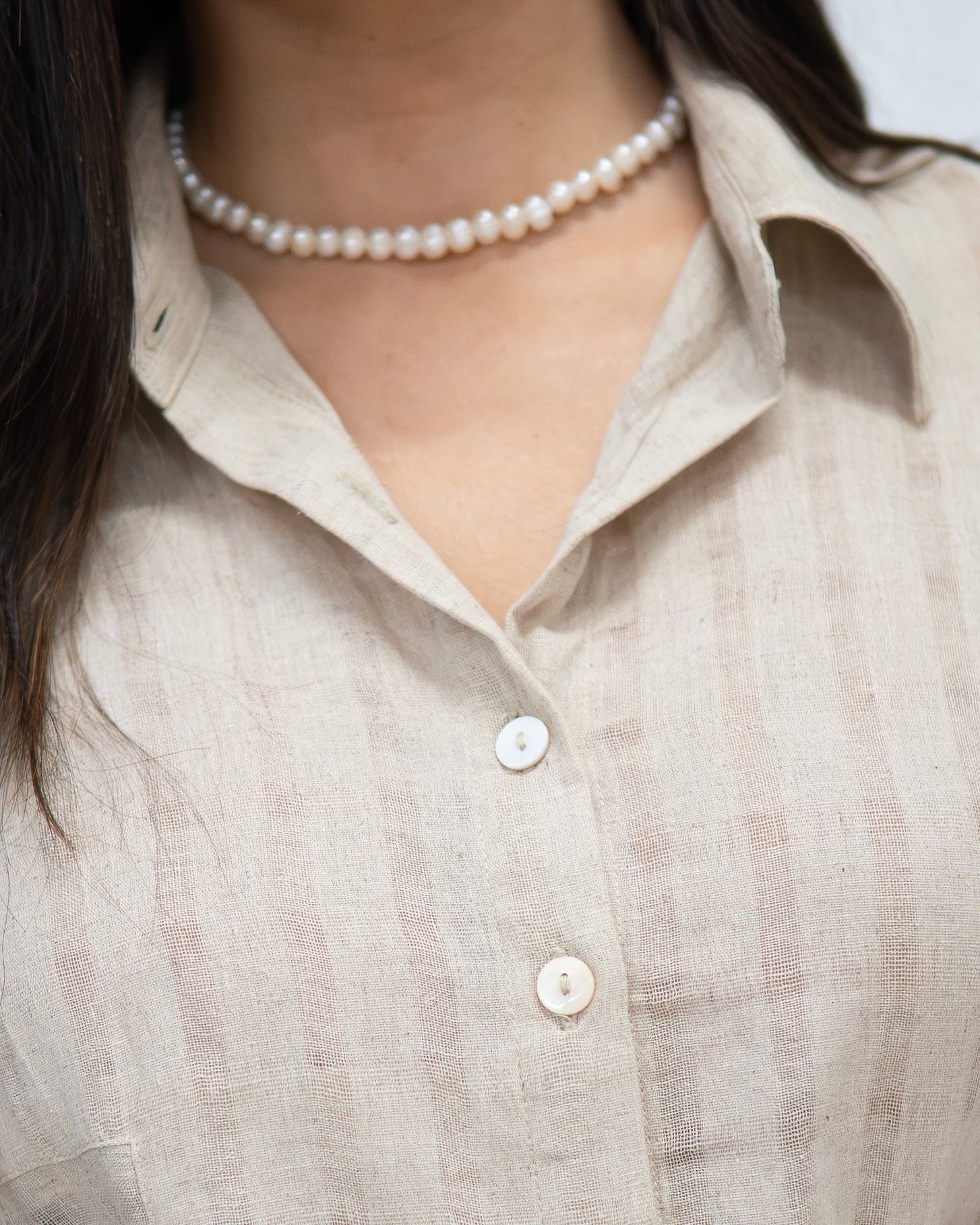 Natural Palm Tree Shirt