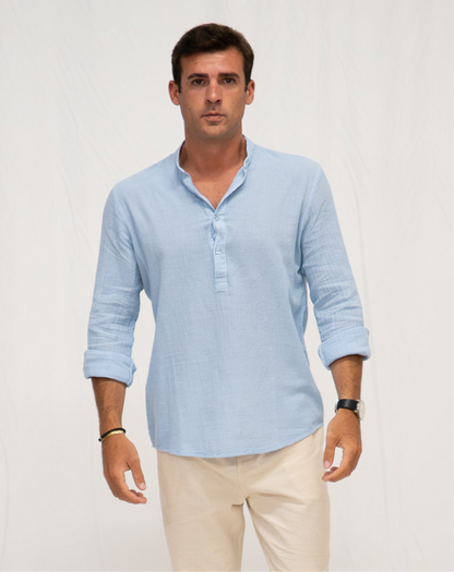 Camisa Capri Cielo
