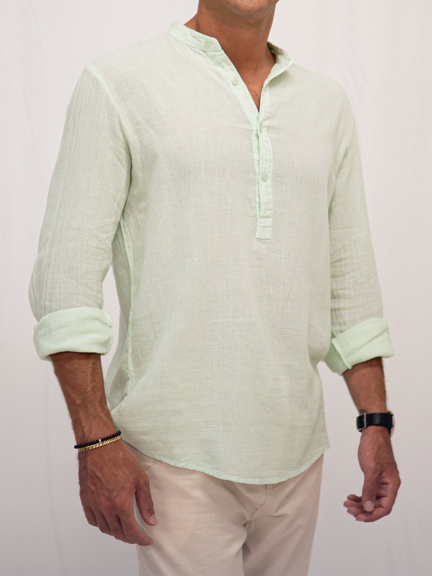 Camisa Capri Agua