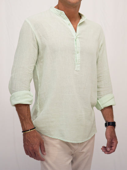 Camisa Capri Agua