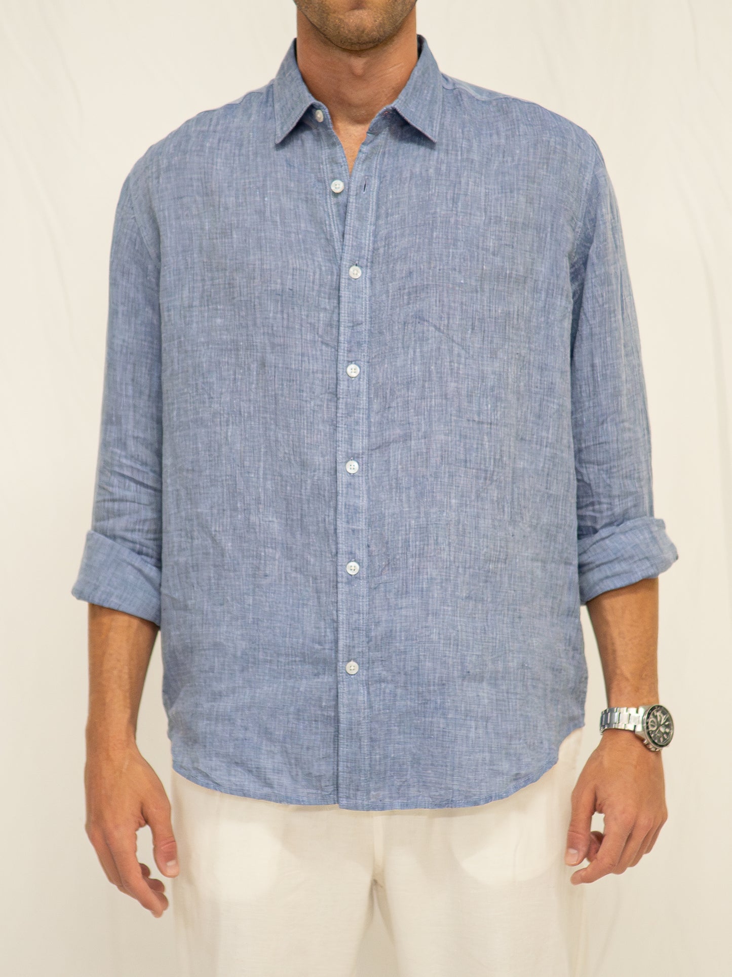 Camisa Luxury Denim Blue