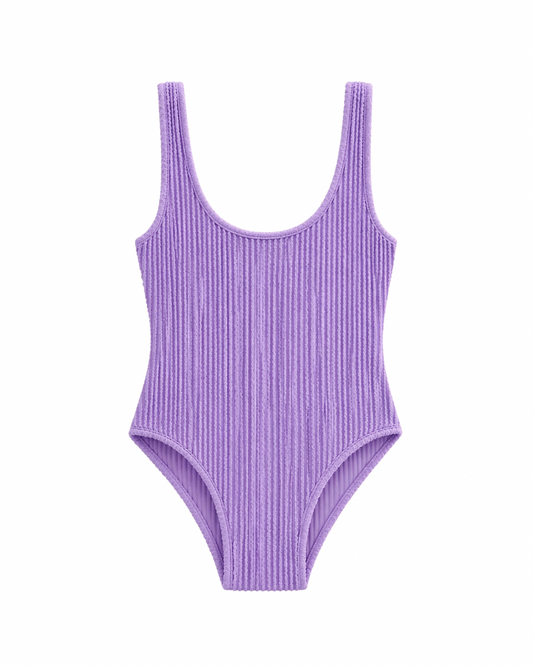 Bañador Mango Lavanda