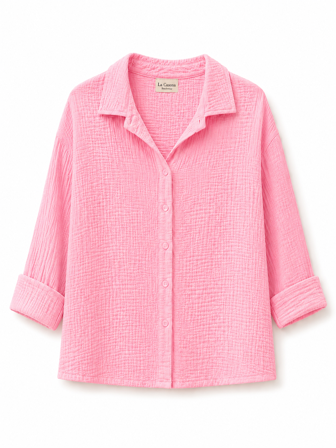 Camisa Muselina Coral
