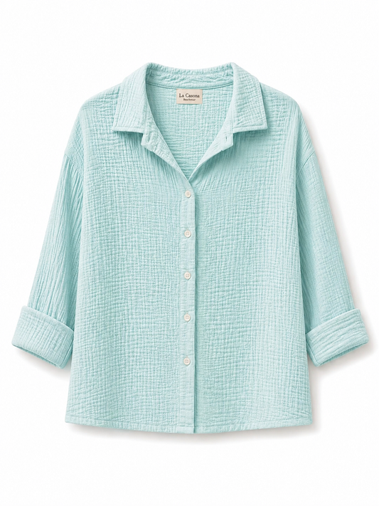 Camisa Muselina Aqua