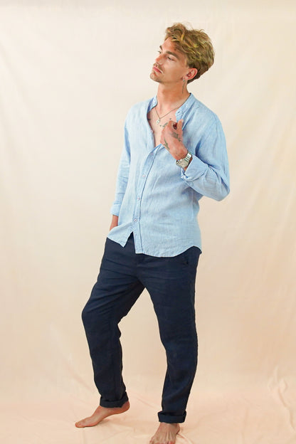 Camisa Topline Light Blue