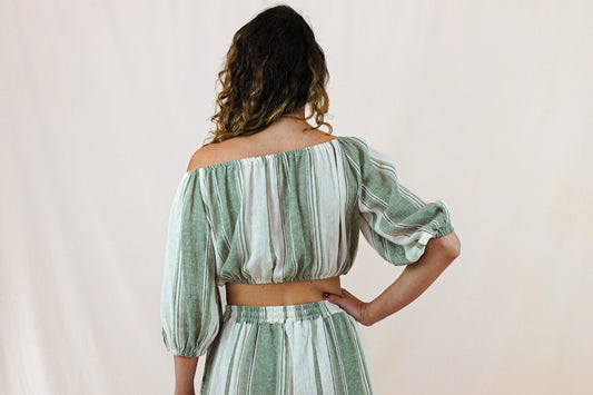 Olive Green Shell Top