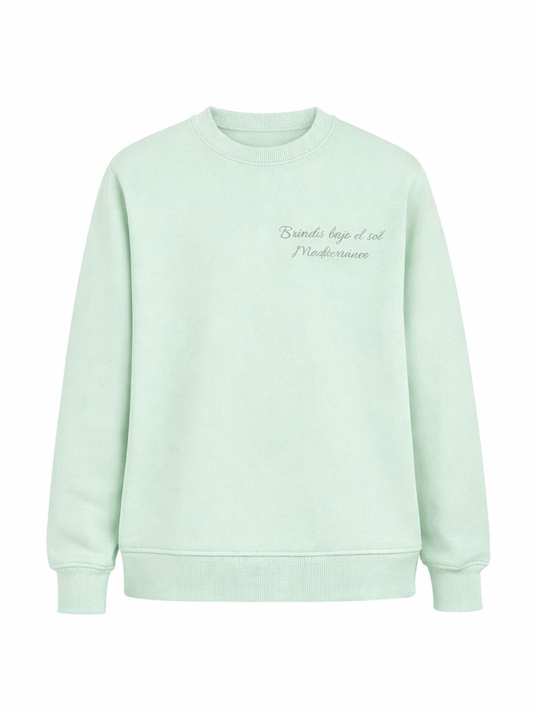 Sudadera hombre verde cóctel Dolce Vita verano
