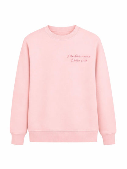 Sudadera hombre rosa langosta Mediterranean Dolce Vita